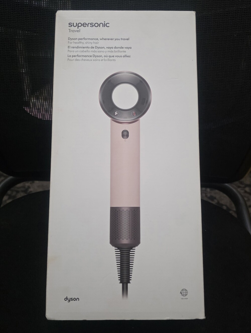NEW Dyson Supersonic Travel Hair Dryer HD19 Pink Rose Gold